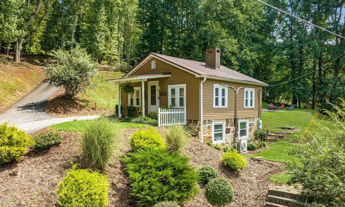 Horse Shoe House | Awesome house in Horse Shoe with fireplaces, firepit, patio & grill