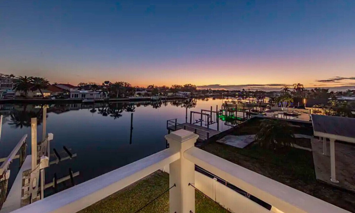 Indian Rocks Beach House | Azule| Waterfront Villa with Private Dock