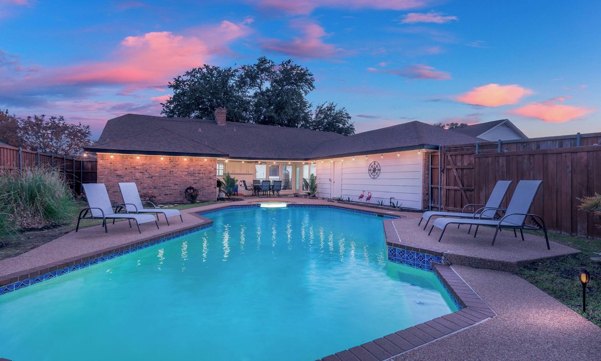 Richardson House | Backyard Oasis w/Pool + Spa and Huge Game Room