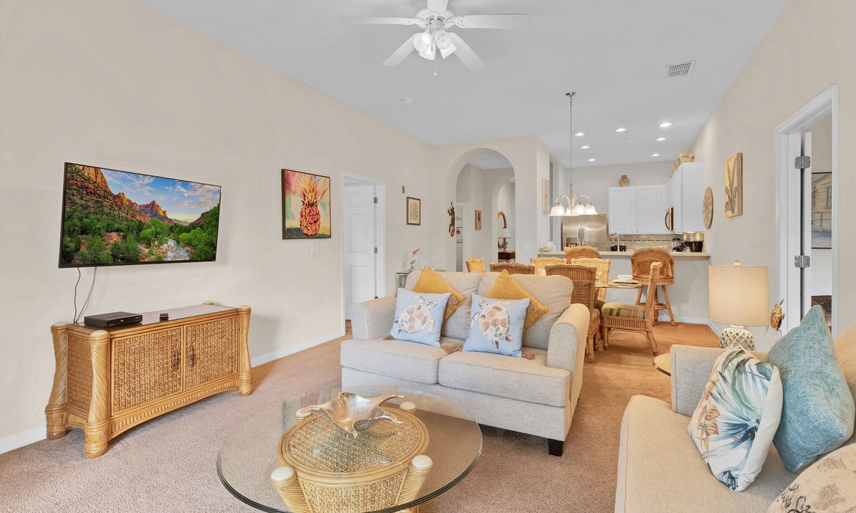 Bahama Bay Condo | Bahama Bay - Largest condo & balcony on the resort | Tropical style | 4 pools