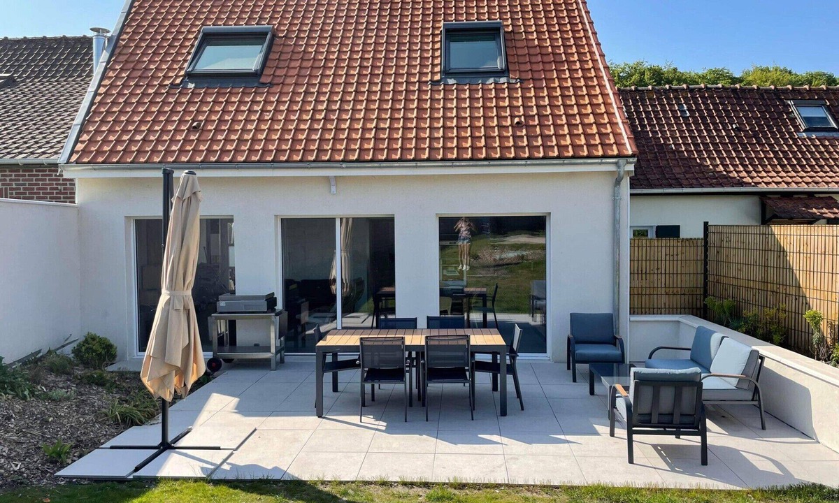 Pinchefalise House | baie de somme gite 125m2 avec terrain clos 700m2