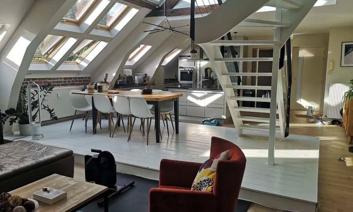 Historic Center Apartment | Bail Mobilité, Grand Loft hypercentre de Lille