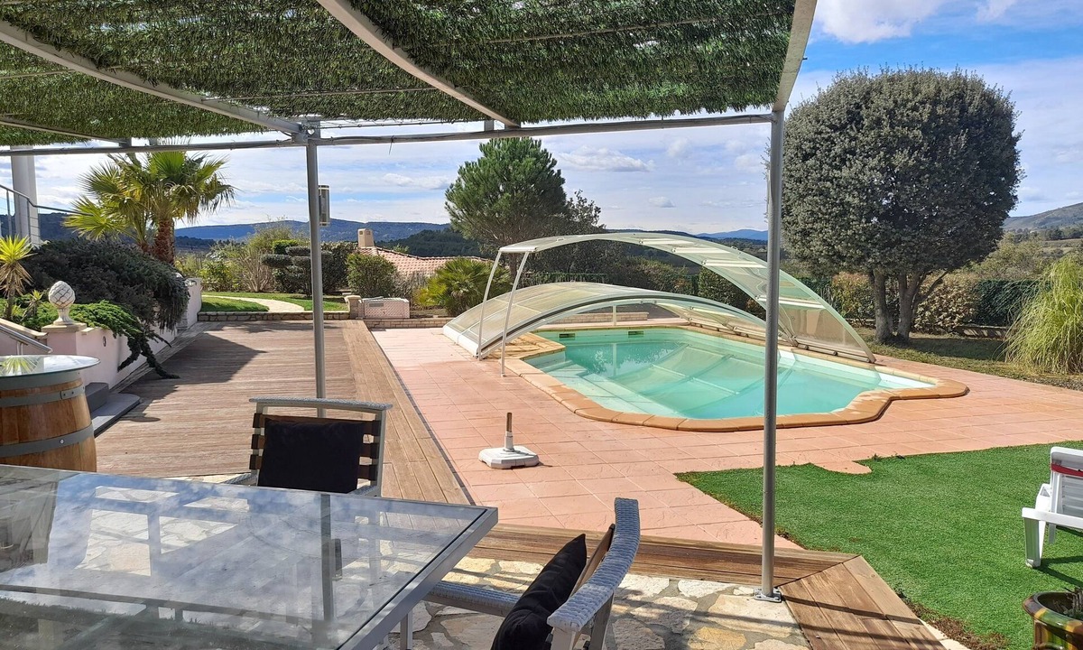 Saint-Andre-de-Roquelongue Apartment | Balcony overlooking the Corbières SOUTH OF FRANCE near Narbonne