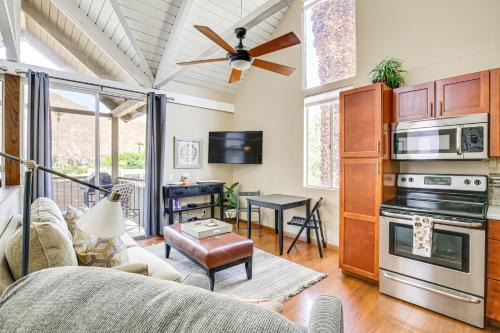 Indian Wells Apartment | Balcony & Views: Pet-Friendly Indian Wells Unit