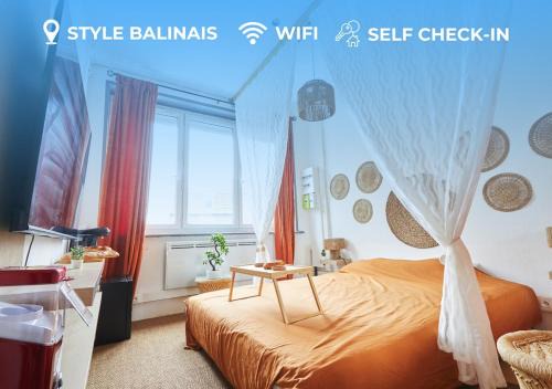 Haubourdin Apartment | Bali Room - Romantic Escape