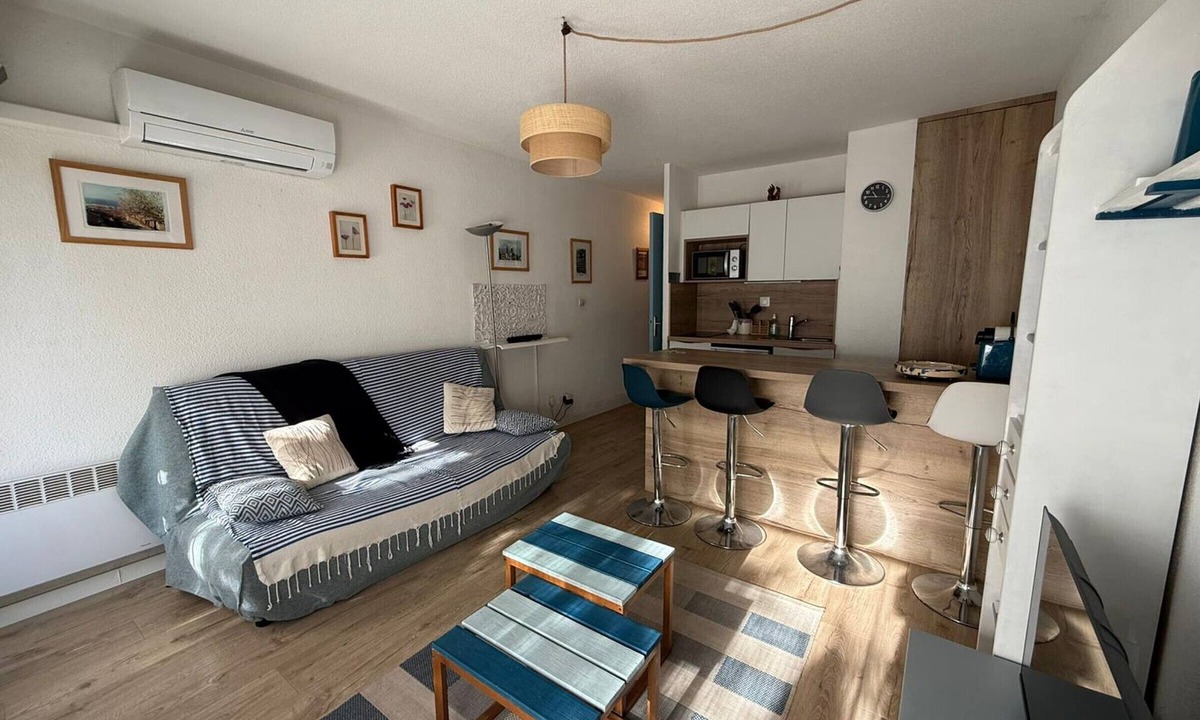 Banyuls-sur-Mer Apartment | BANYULS, T2, Garden Level, Parking, WIFI, AC