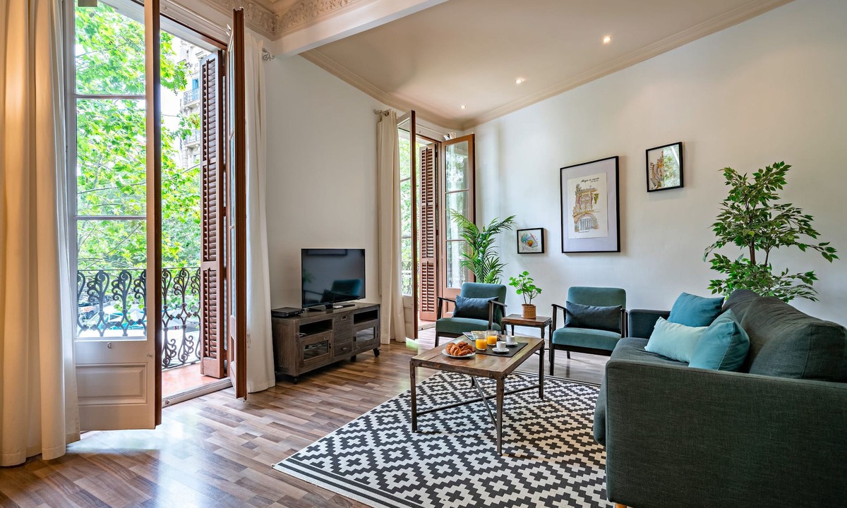 L'Antiga Esquerra de l'Eixample Apartment | Barcelona Balconies - Habitat Apartments
