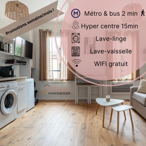 Minimes - Barriere de Paris Apartment | Barrière naturelle