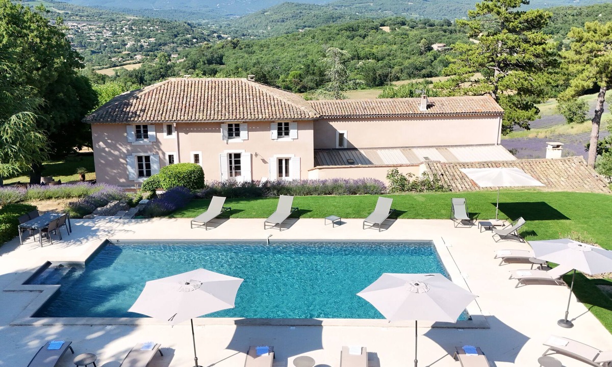 Apt House | Bastide de l'Esclat - Pool - lavender fields