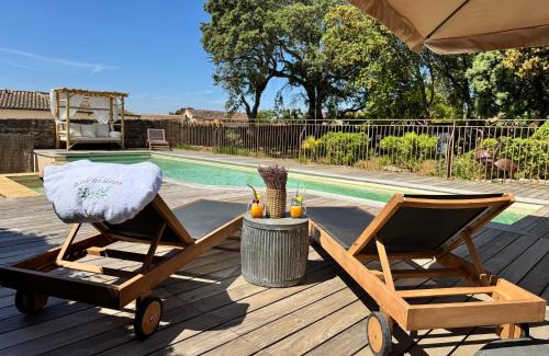 Castillon-du-Gard Bed & Breakfast | Bastide des Oliviers