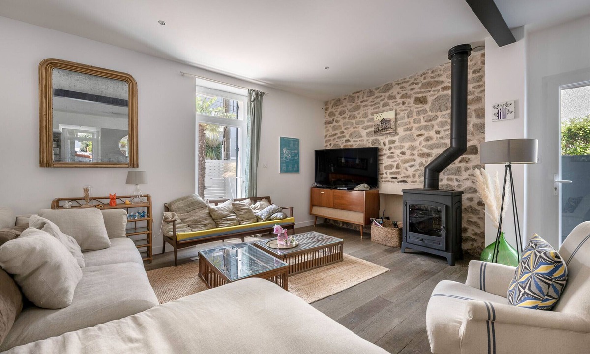 La Baule-Escoublac Ski Chalet | Bauloise house 600 m from the sea
