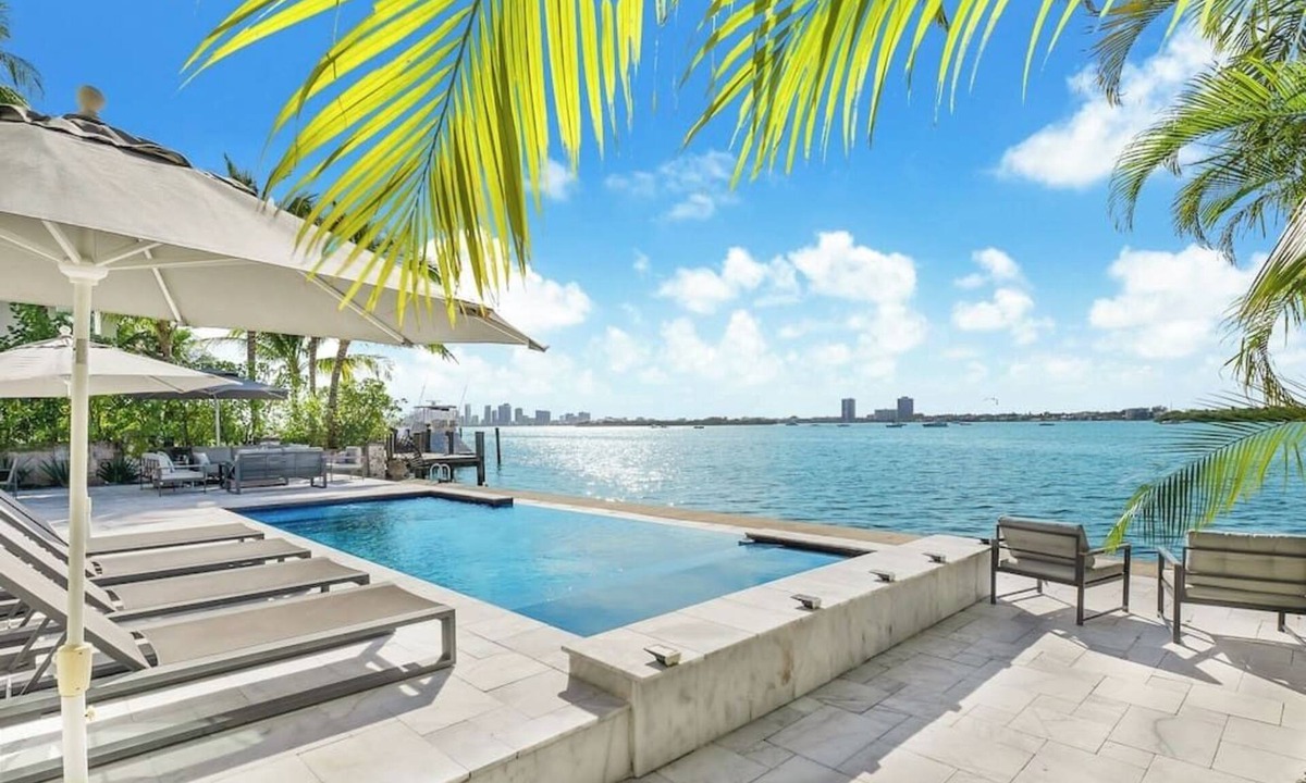 North Bay Village Villa | Bayfront Escape Poolside Luxury Villa with Sunset Views