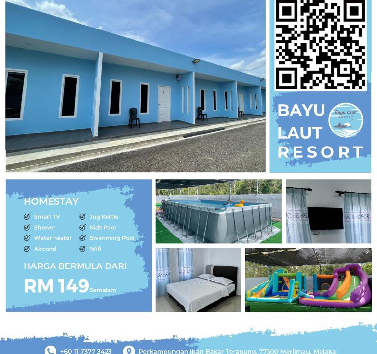 Merlimau House | Bayu Laut Resort