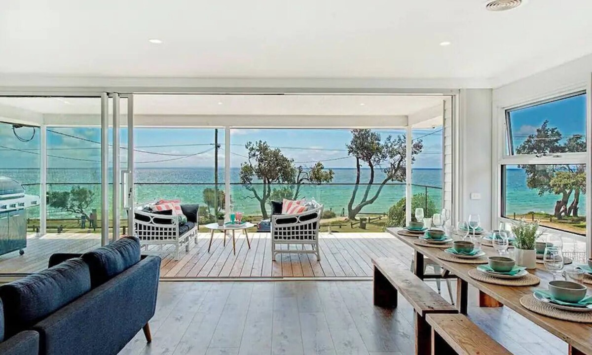 Safety Beach House | Beach Front Haven with 180 Degree Views
