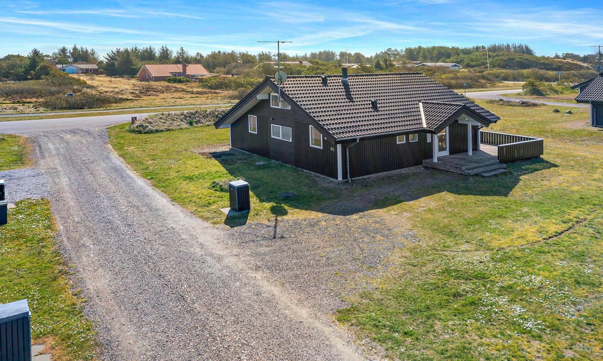 Lodbjerg Hede House | Beach front home in Ringkøbing with sauna