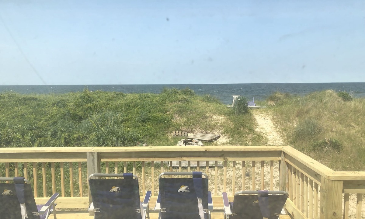 Cottage Line House | Beach Front On The Bay In Our Rustic, Pet Friendly Cottage 4 Bedroom Cottage by RedAwning