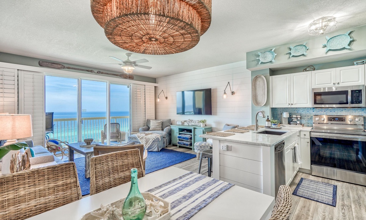 Miramar Beach Condo | Beach Front! Renovated! Pier Park! 30A! West End! FREE Beach Service! NICE!