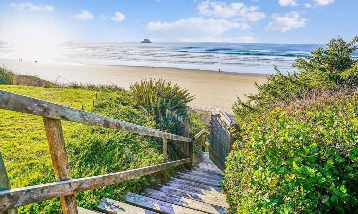 Arch Cape House | Beach Haven Arch Cape - Oceanfront - New Listing!