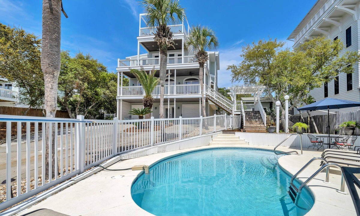 Inlet Beach House | Beach House & Large Private Pool,2 owner suites; Walk 2 Beach, Gulf Views
