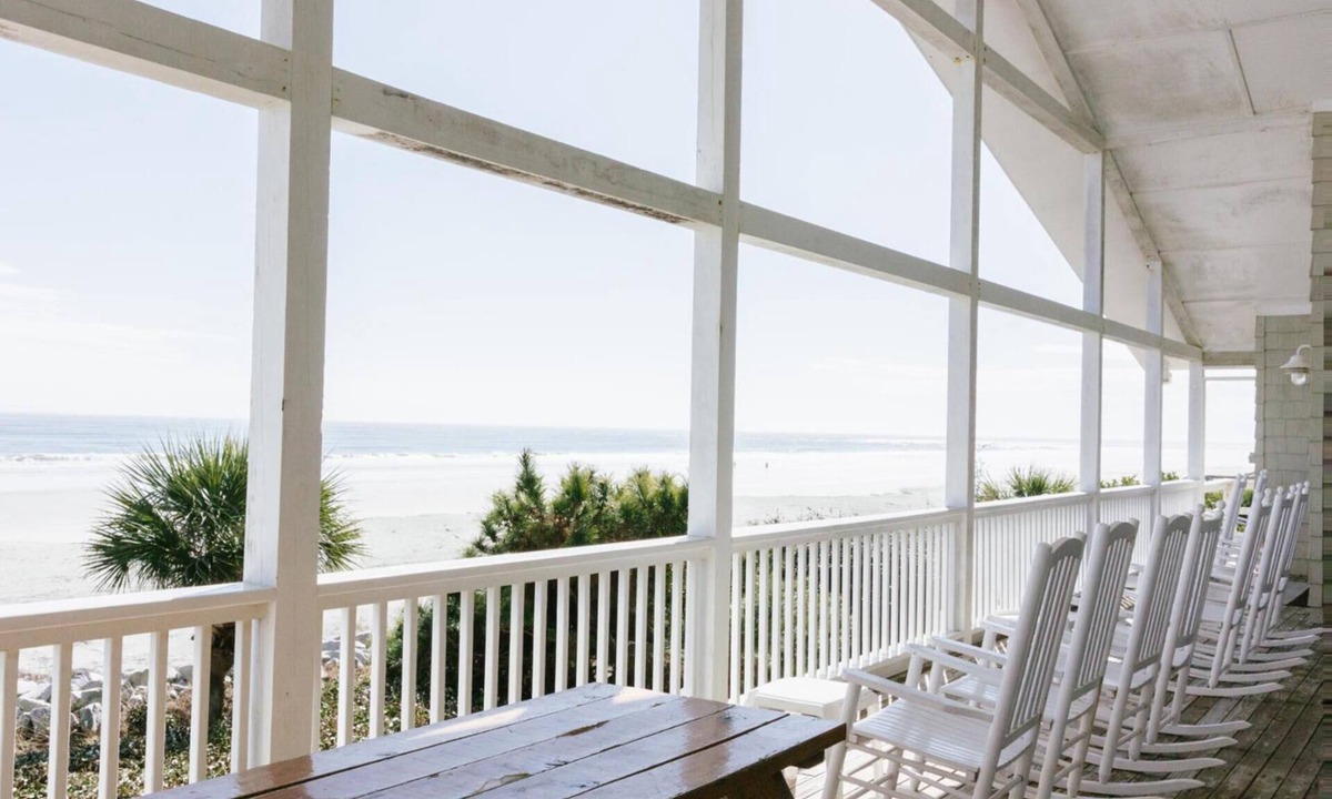 Saint Helena Island House | Beachfront home with expansive deck and direct beach access