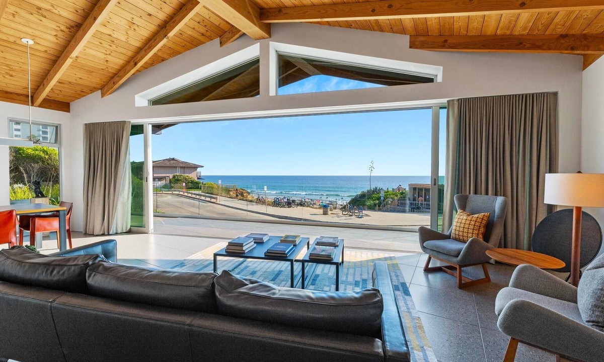 North Pacific Beach House | Beachfront Modern | 4BR Terrace with Sunset Views