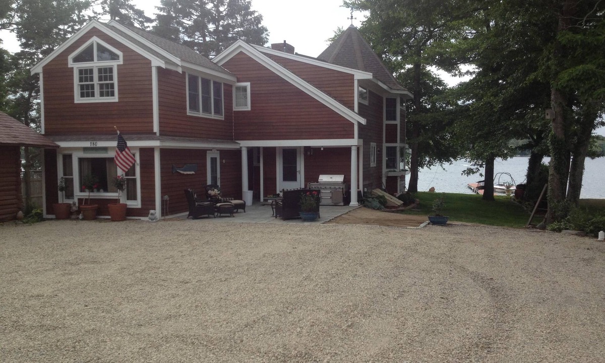 Mashpee House | Beachfront On John's Pond, Indoor HEATED Pool, and Dock!