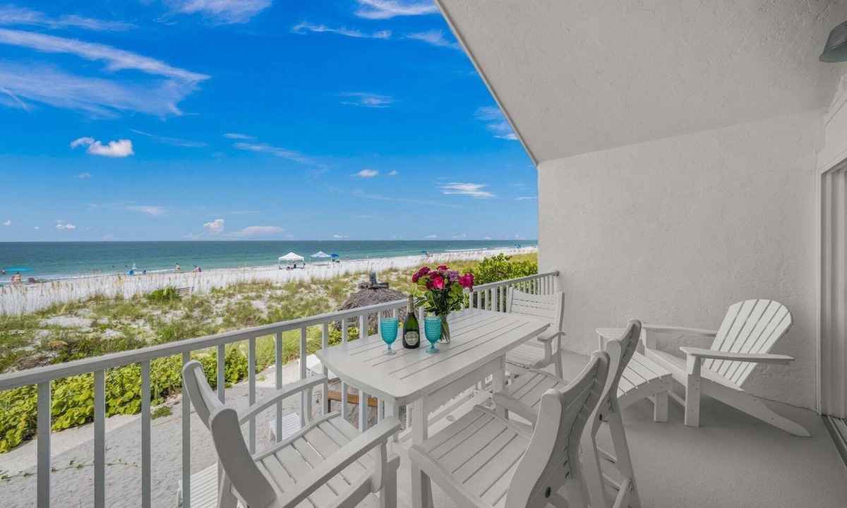 Holmes Beach Condo | ~ BEACHFRONT PARADISE 1 ~ YES, THAT'S YOUR VIEW! ~ SPECIALS ~