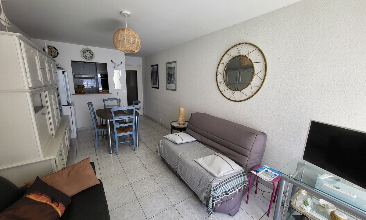 Les Sables d'Olonne Apartment | Beachside Comfort: Cozy 2BR Apartment Near Shops, Market, and Activities