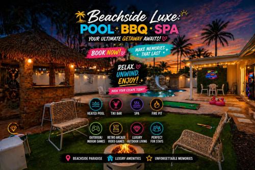 Deerfield Beach Villa | Beachside Luxe Pool BBQ Spa