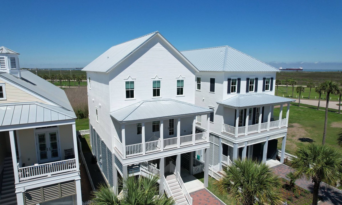 Galveston House | Beachtown - Steps From Beach - True Beach Bliss + Elevator