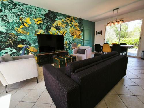 Saint-Michel-Chef-Chef House | Beau-Rivage, Villa 6 personnes, plage à 200m