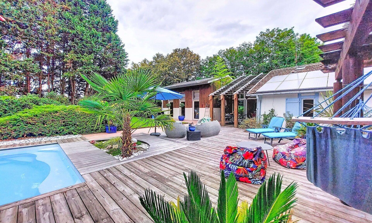 Saint-Vincent-de-Paul House | Beautiful private villa for 8 people with private pool, A/C, WIFI, TV, terrace and pets allowed