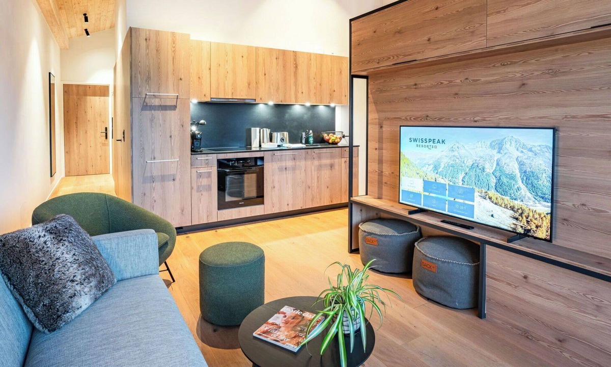 Heremence Apartment | Beautiful apartment for 6 people with WIFI, TV, balcony and pets allowed
