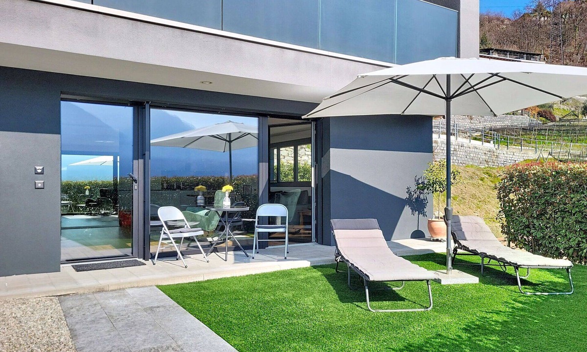 Riazzino Apartment | Beautiful apartment for 2 guests with WIFI, TV and panoramic view