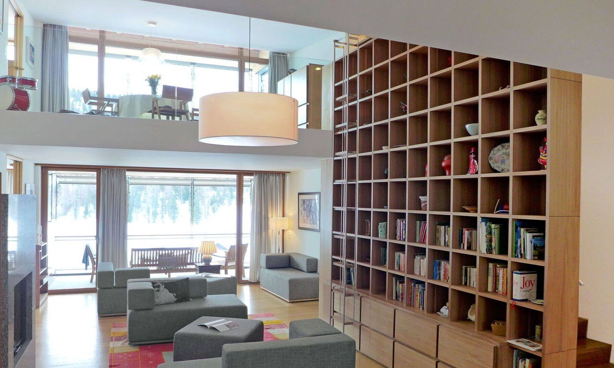 Celerina-Schlarigna Apartment | Beautiful apartment for 8 people with WIFI, TV, balcony and parking