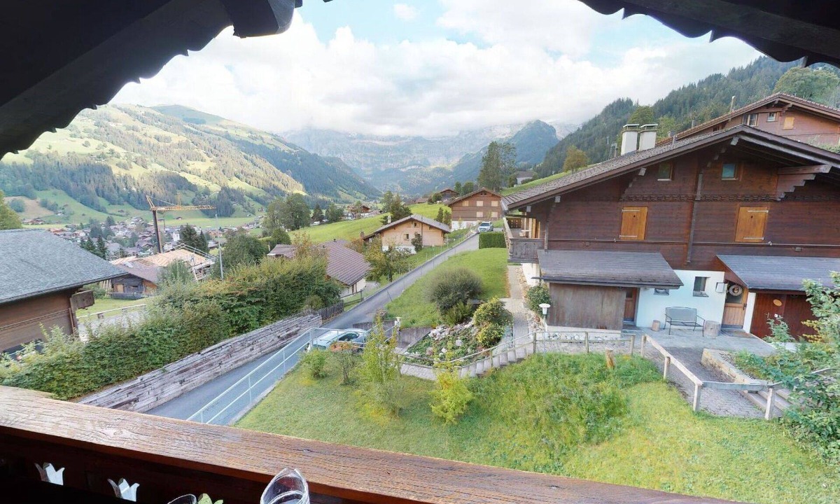 Lenk Apartment | Beautiful apartment for 4 guests with TV, balcony and pets allowed