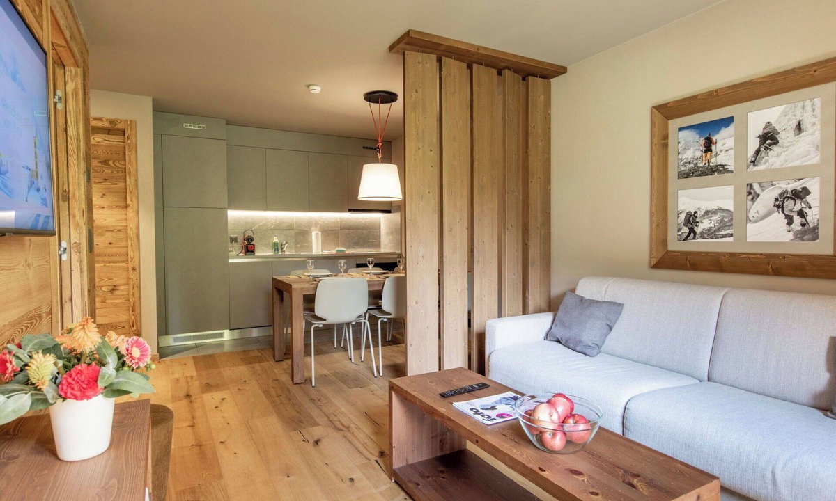 Zinal Apartment | Beautiful apartment for 6 people with WIFI, TV and pets allowed
