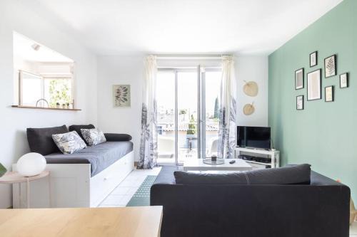Patte d'Oie Apartment | Beautiful apartment with terrace + private parking