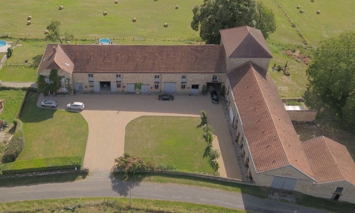La Roche-l'Abeille House | Beautiful barn conversion with private courtyard and pool.