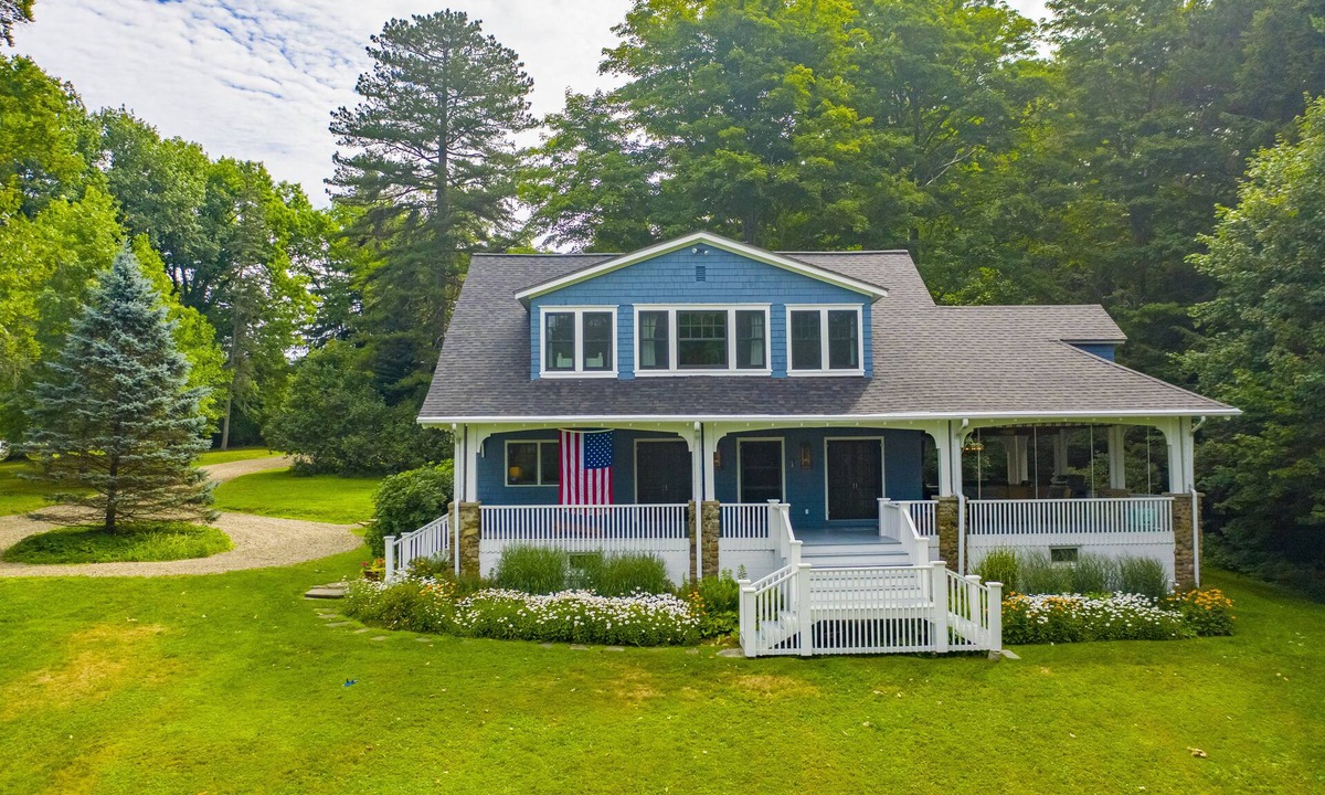 Niobe House | Beautiful Chautauqua lakefront home with expansive yard and private dock