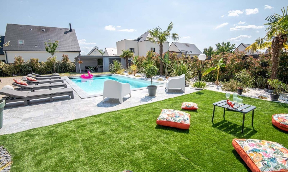 La Ville-aux-Dames House | Beautiful Cottage ⭐️⭐️⭐️⭐️ with Swimming Pool near Tours