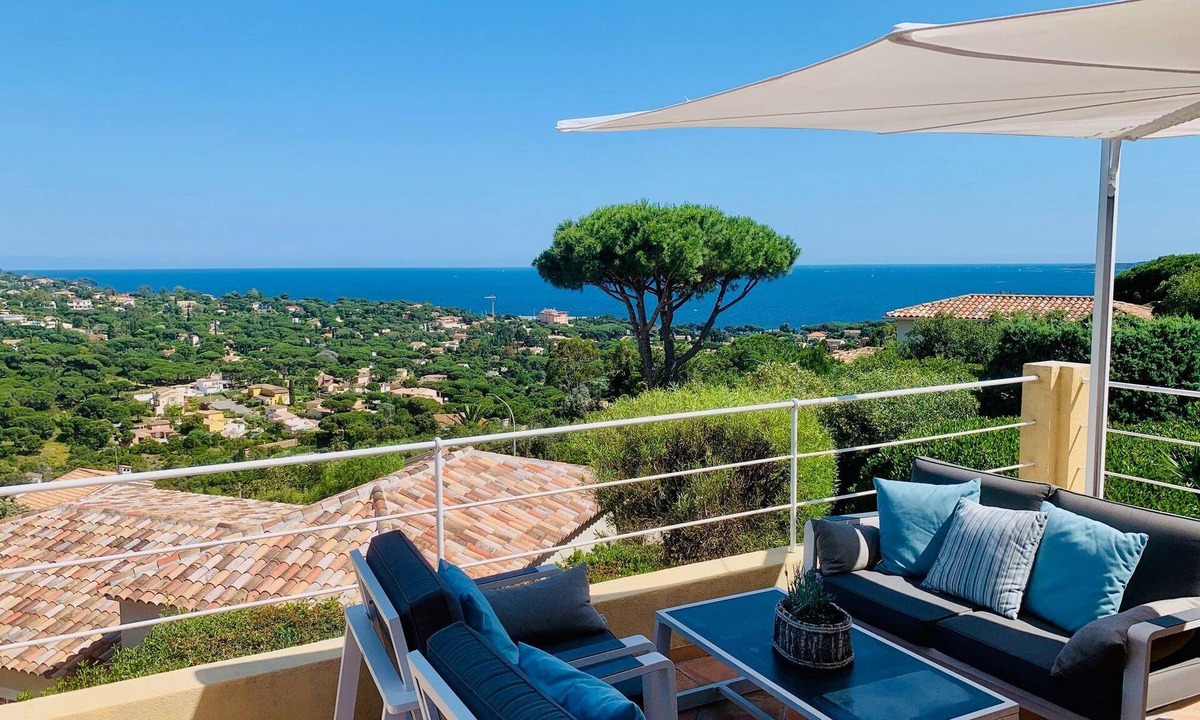 Les Issambres Villa | Beautiful pool villa with exceptional sea view