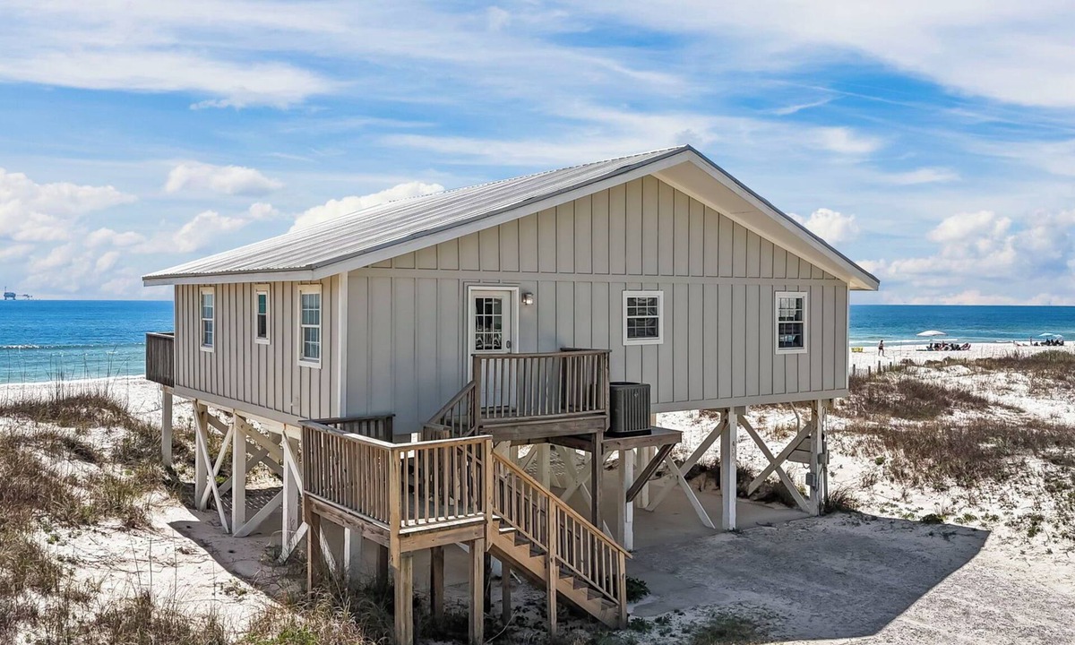 Southpointe House | Beautiful Gulf Front 3 Bdrm Private Beach Home w/amazing open deck & Gulf Views