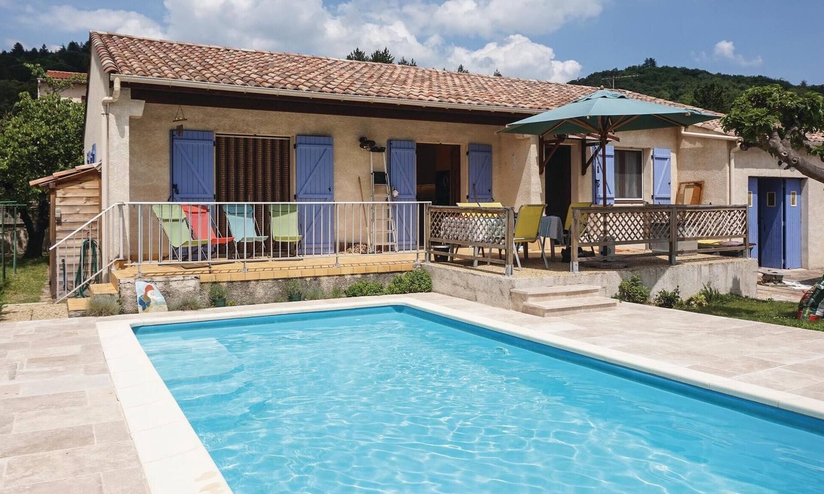 Le Poujol-sur-Orb House | Beautiful home in Le Poujol sur Orb
