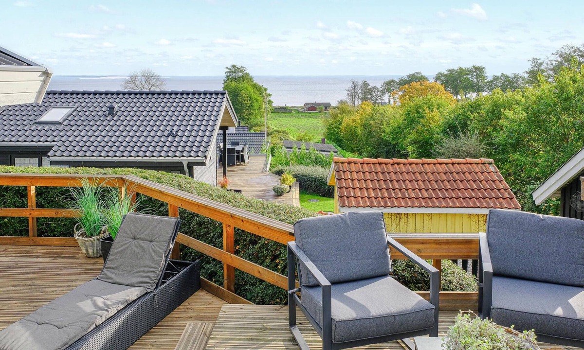 Bjert House | Beautiful home in Bjert with sauna