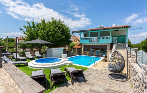 Gabonjin House | Beautiful Home In Gabonjin With Sauna