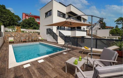 Novi Vinodolski House | Beautiful Home In Novi Vinodolski With Sauna