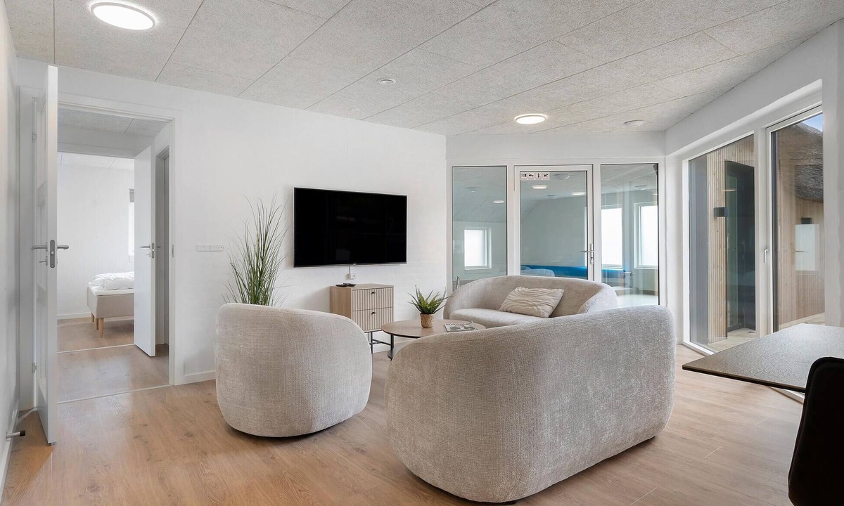 Sondervig House | Beautiful home in Ringkøbing with sauna