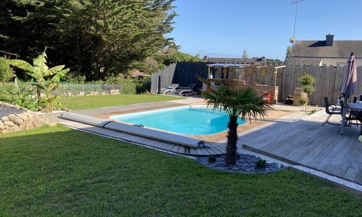 Pornichet House | Beautiful house on large plot for 9 people, 140 m2 with private pool