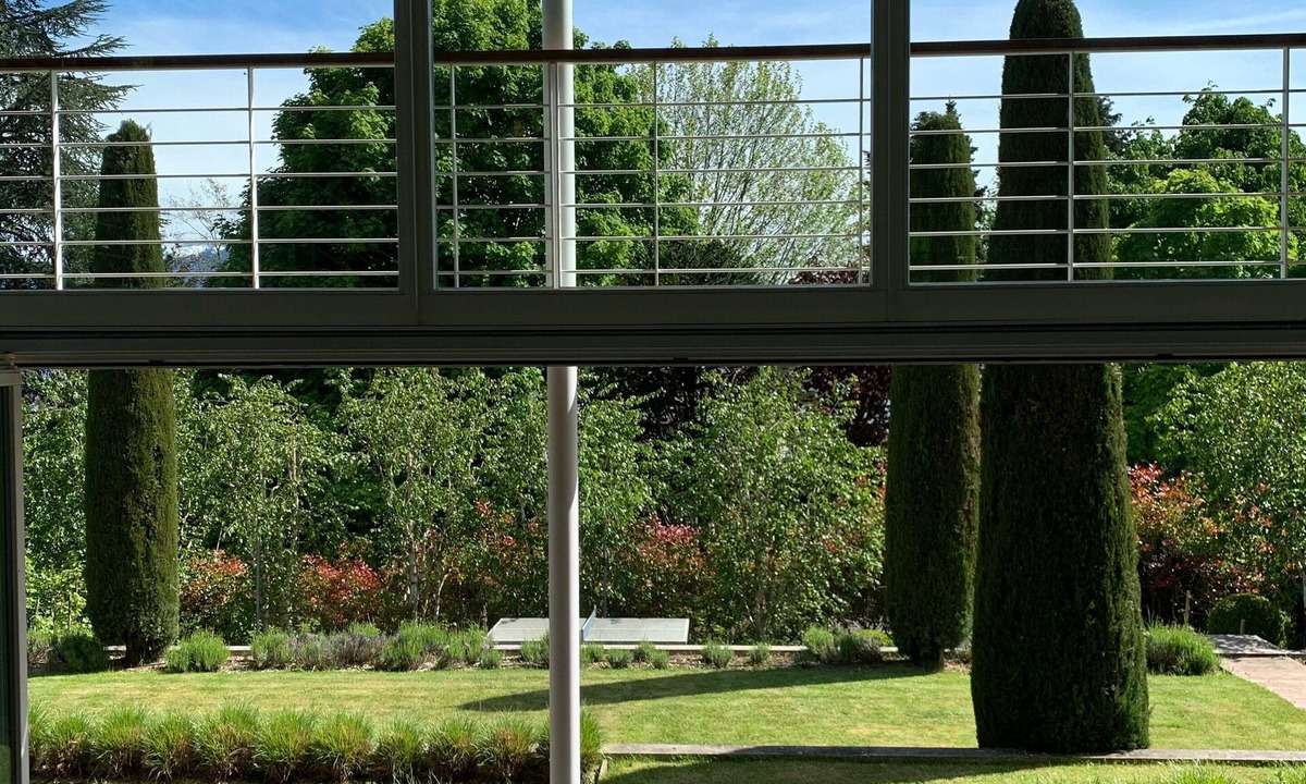 Villette House | Beautiful modern house, Lutry Lavaux, incredible garden